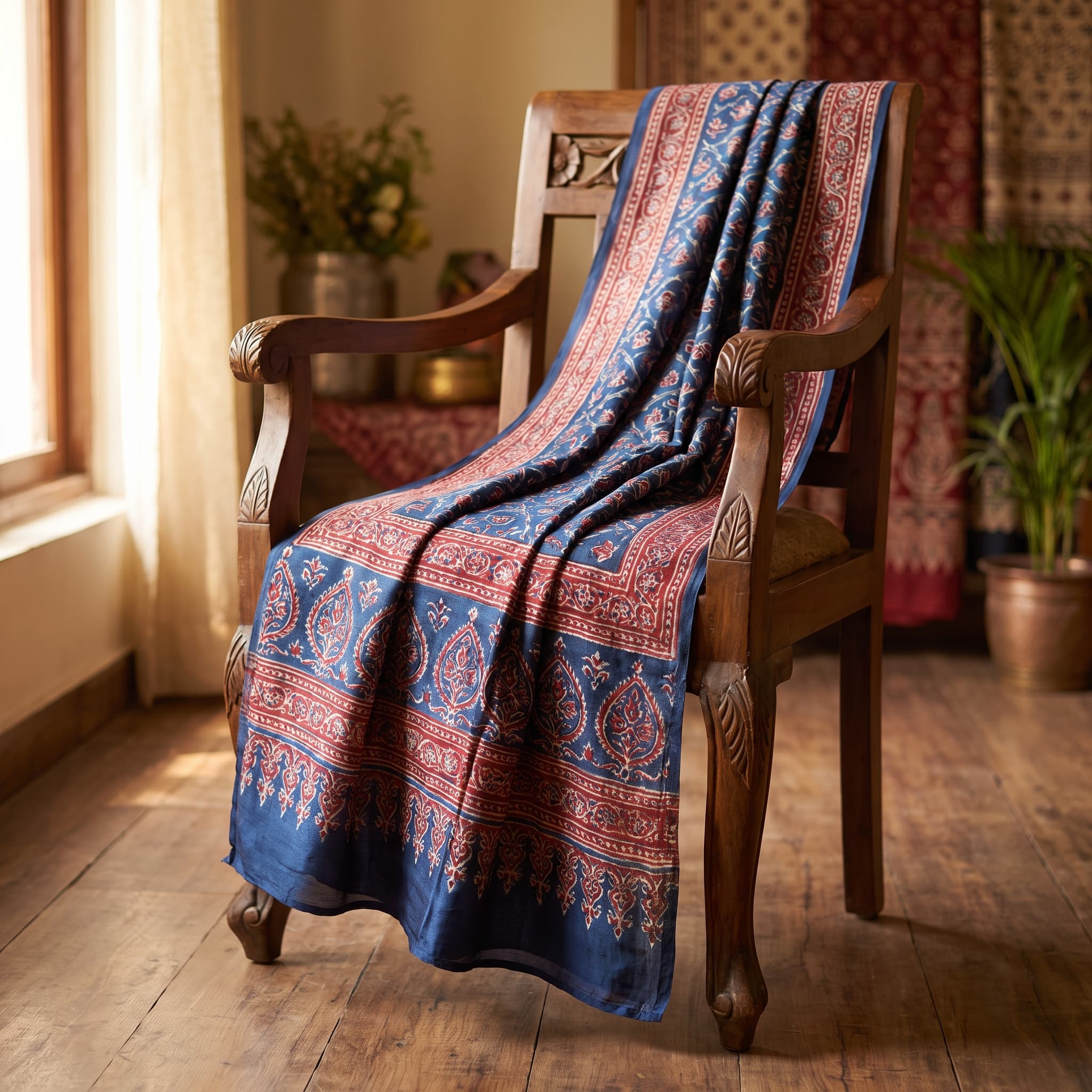 Hand-Dyed Dupatta