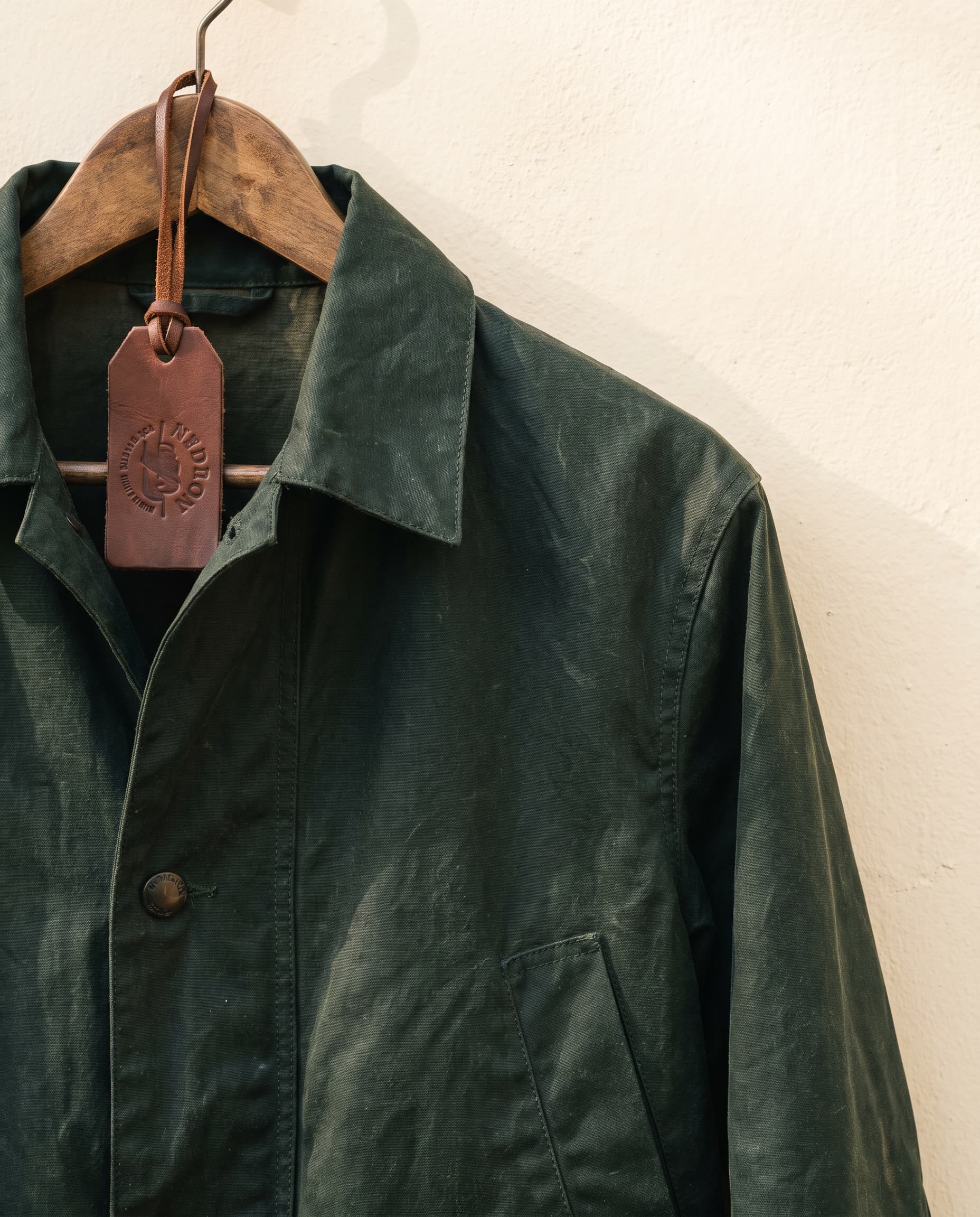 Waxed Jacket · Evergreen