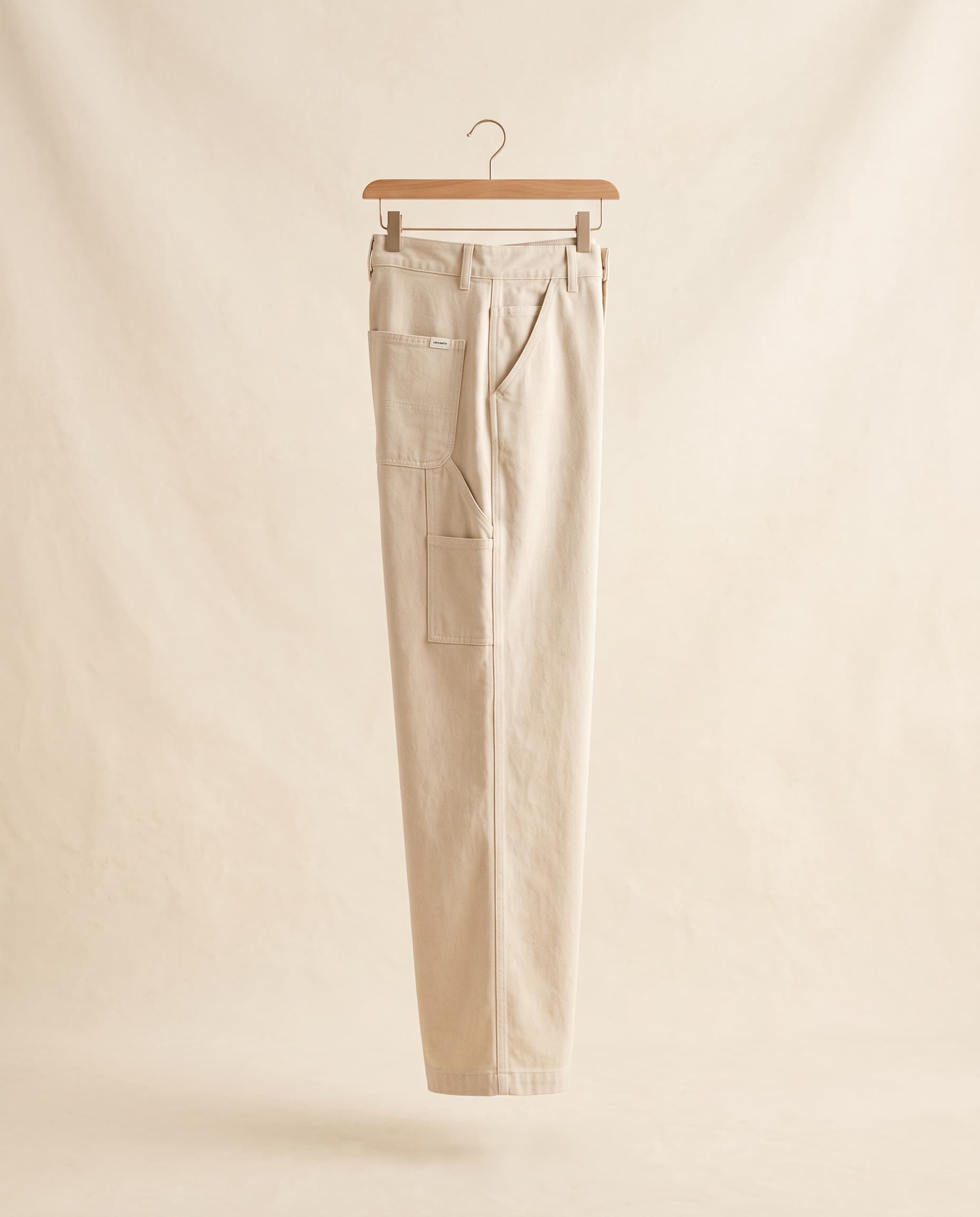 Wide-Leg Trouser · Oat