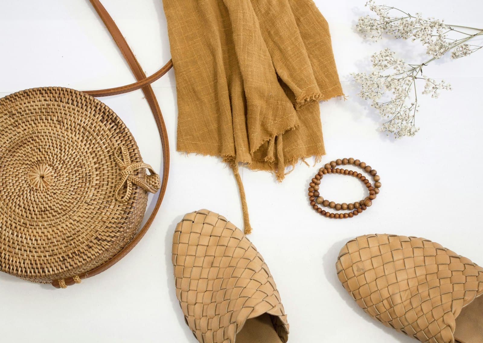Woven Leather Sandals