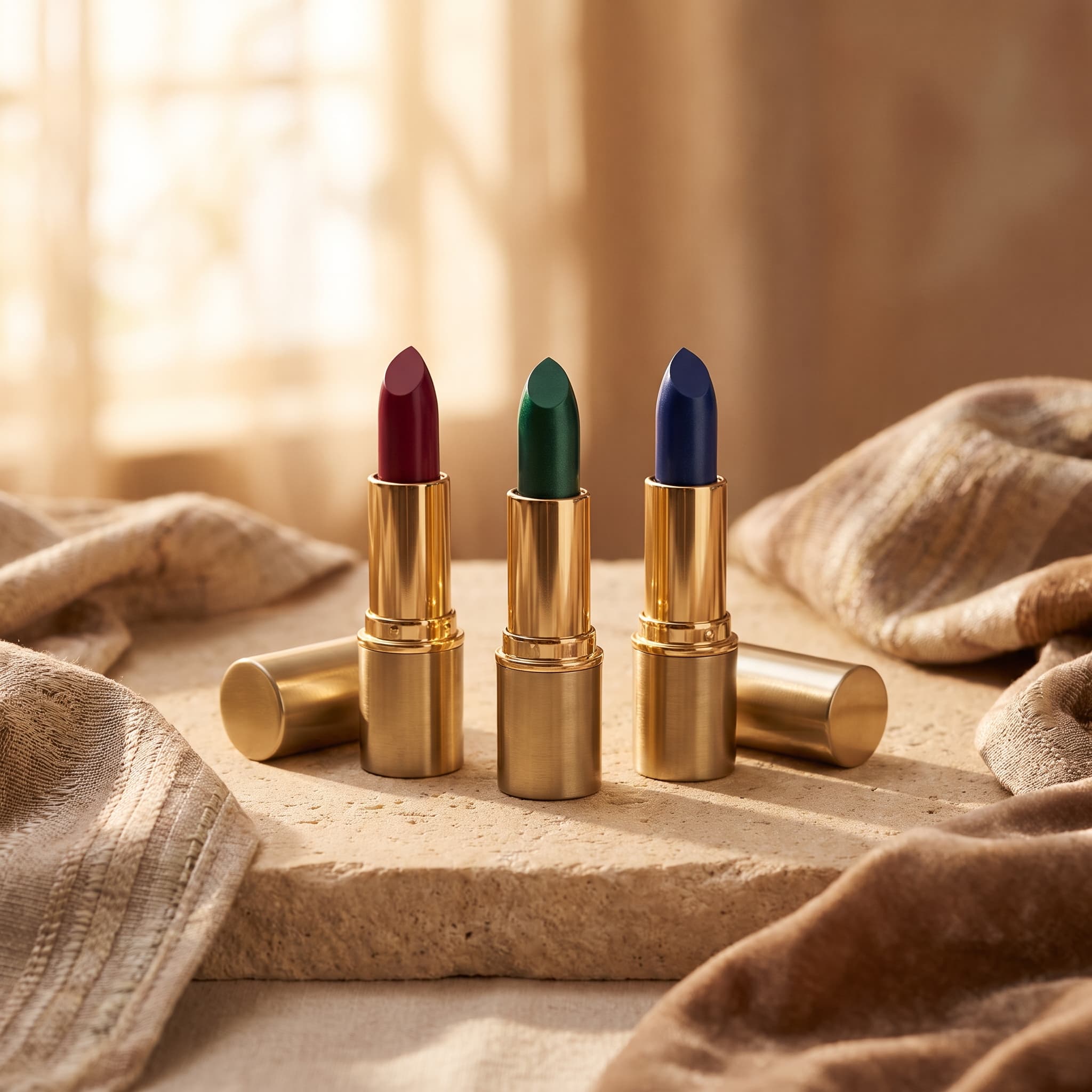 Lip Set · Jewel Tones